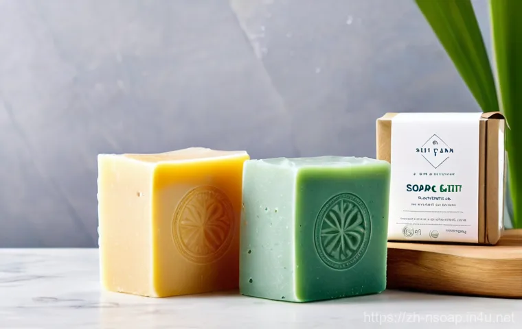 천연비누 민감성 피부 - **Prompt: The Essence of Cold-Process Purity**
    A meticulously arranged still-life photograph cap...