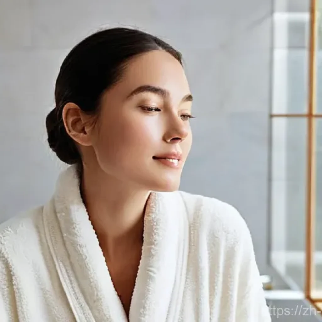 천연비누 효능이 검증된 제품 - **Prompt 1: The Serene Discovery of Natural Soap**
"A beautiful, serene young woman, appearing t...