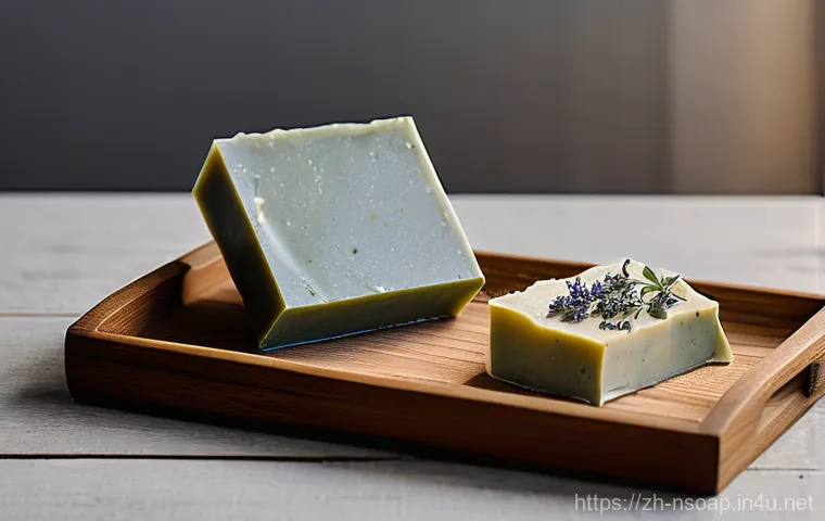 천연비누 피부 진정 효과 - A close-up of a person's face with eyes gently closed, enjoying the application of rich, creamy foam... 천연비누 피부 진정 효과 - A close-up of a person's face with eyes gently closed, enjoying the application of rich, creamy foam...